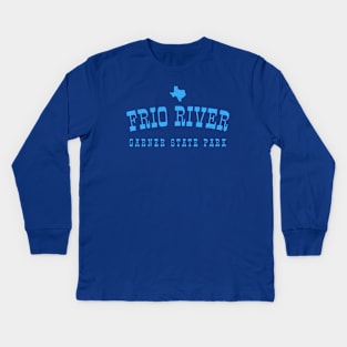 FRIO RIVER GARNER STATE PARK Kids Long Sleeve T-Shirt